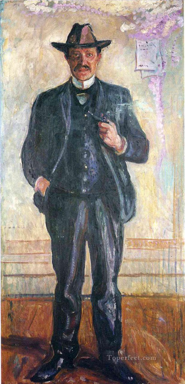 thorvald stang 1909 Edvard Munch Oil Paintings